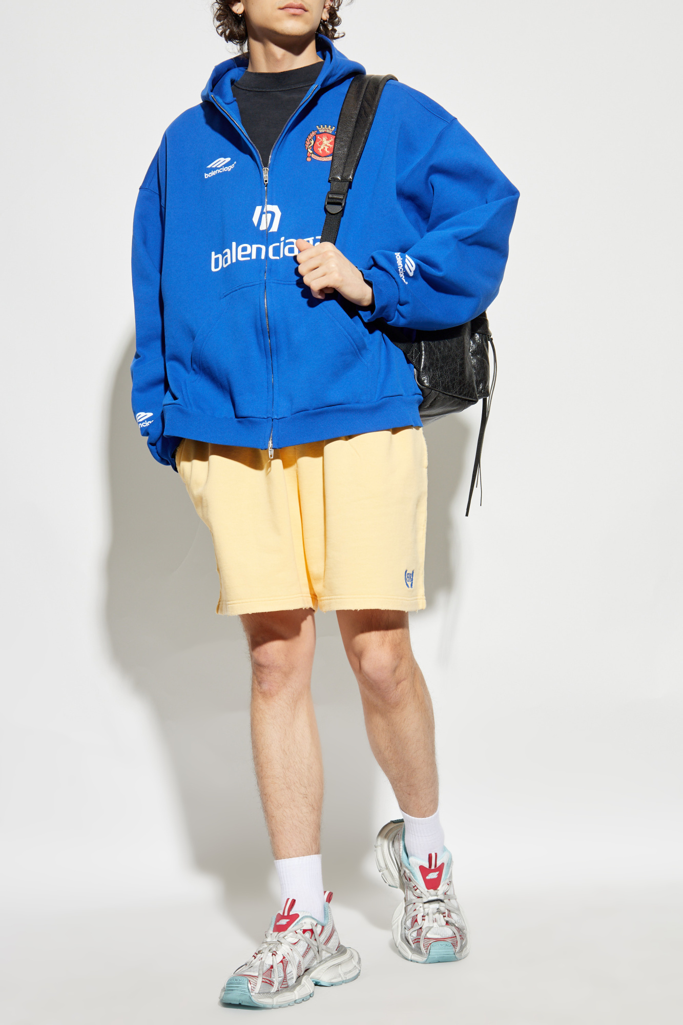 Balenciaga Shorts with a vintage effect | Men's Clothing